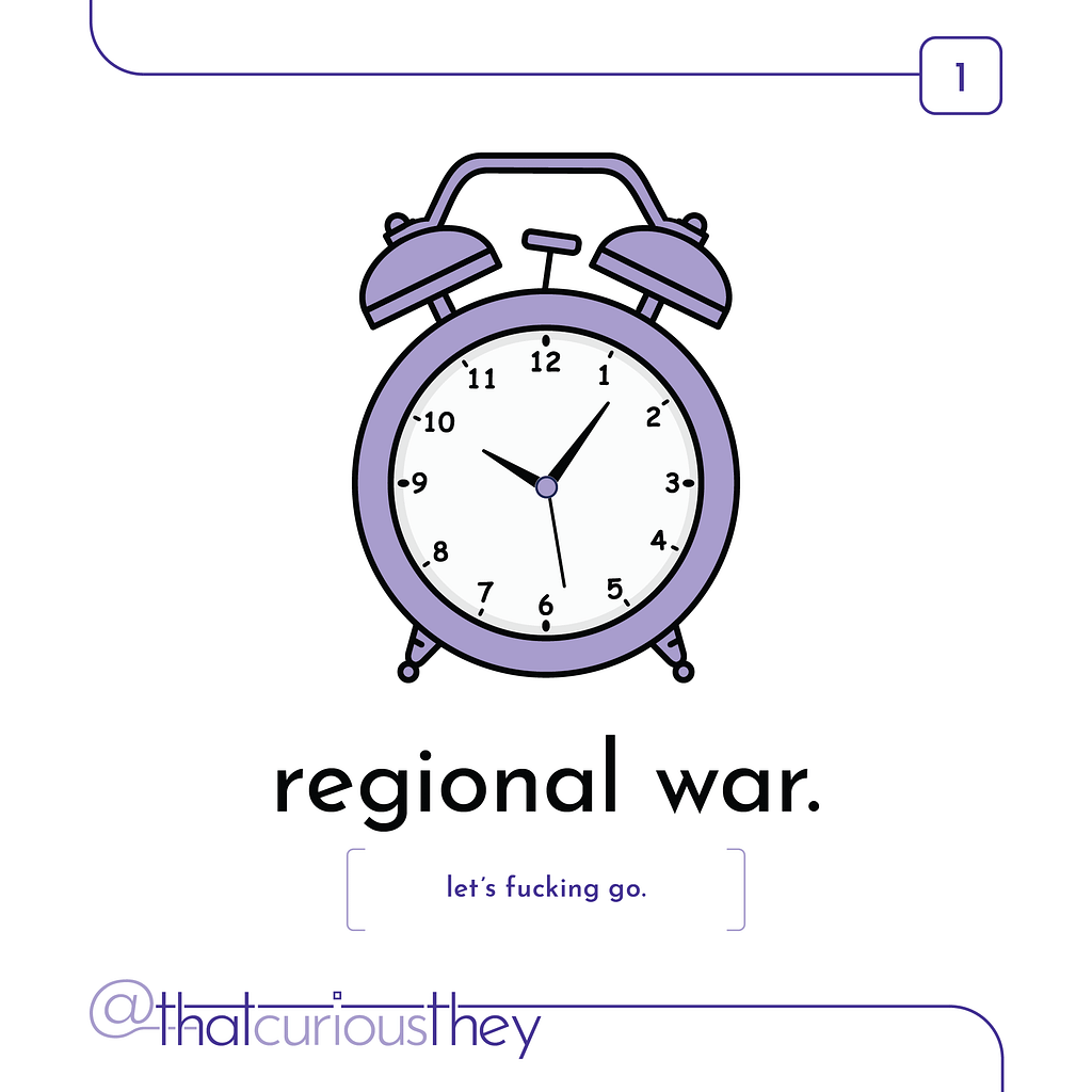 regional war